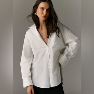 ANTHROPOLOGIE The Bennet Buttondown Shirt by Maeve